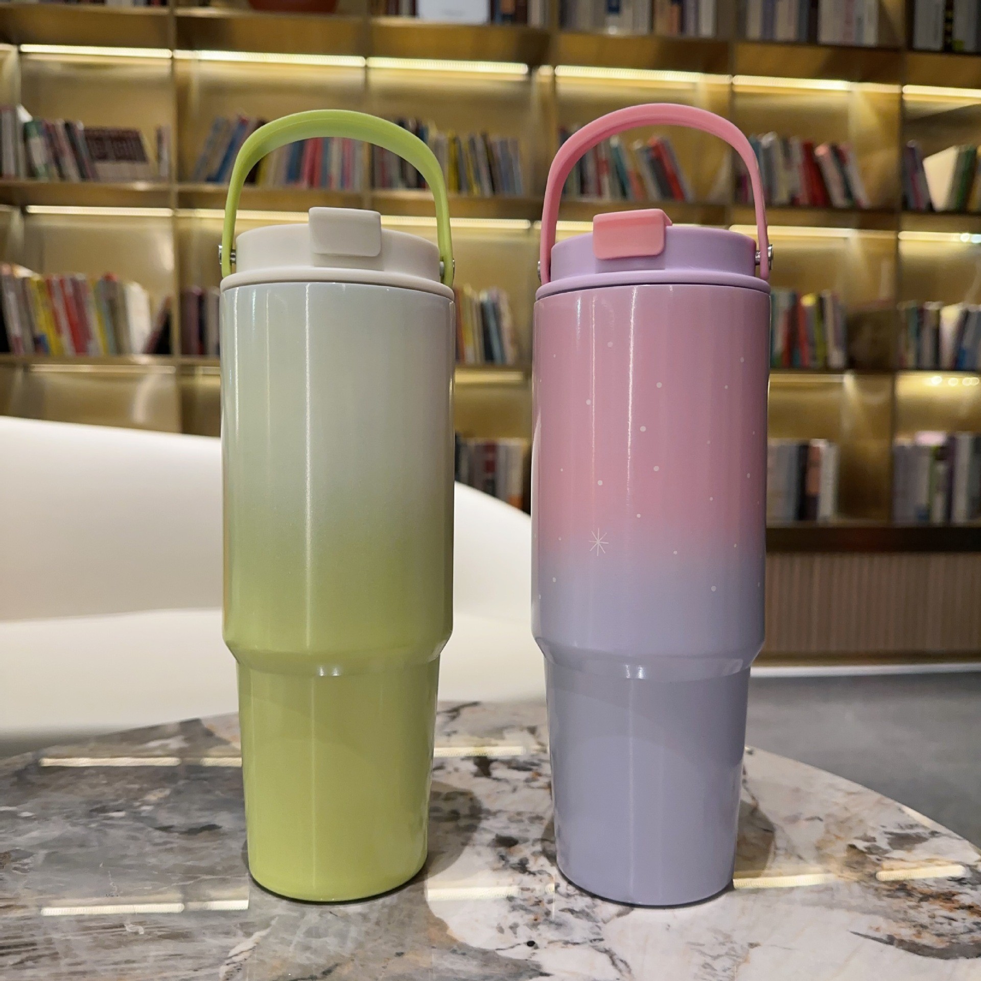 450g Weight Thermos Cup Kitchen and drinking utensils 1 Piece Quantity Indoor, Daily Occasion 201 Stainless Steel, 304 Stainless Steel Material Gradient Color Pattern Casual Style Casual Gradient Color 201 Stainless Steel 304 Stainless Steel Thermos Cup 1 Piece 2