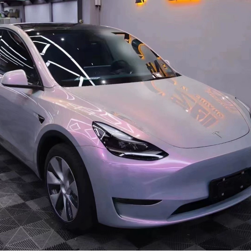Прямые продажи с фабрики, автомобильная краска, меняющая цвет, пленка, серия Dream, мечтательный вулканический серый, бирюзовый, зеленый, серый, очаровательный, синий, дропшиппинг