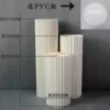 Ღ{{Three white pieces, diameter 30, height 60, 80 100}}ღ