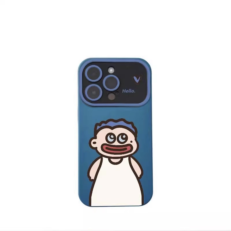 面白くて可愛いカップル向け、Apple 17、12mini、新作ウィンドウ、15plus、7、14plus、16E対応のスマホケース、卸売販売。|undefined