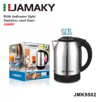 Электрический чайник (JAMAKY JMK9502) 1,8 л, 1800 Вт, вставка из нержавеющей стали 201