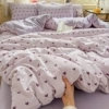 Purple Heart [skin-friendly double-layer gauze, soft and gentle to sleep]