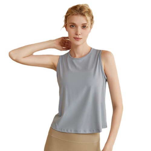 Sports Yoga Bra for Women, 2024 New Spring Summer Loose Breathable Sleeveless Top Running Quick-Dry Cover Shirt Fitness Clothing