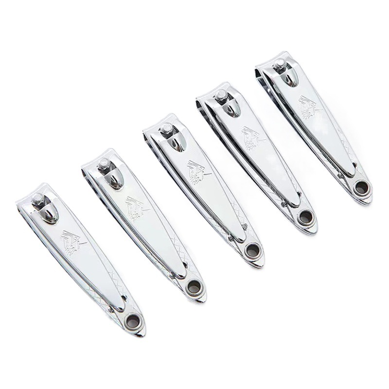Genuine goods strong man 602 boxed nail clippers household small size flat nail clippers multi-functional nail clippers with file