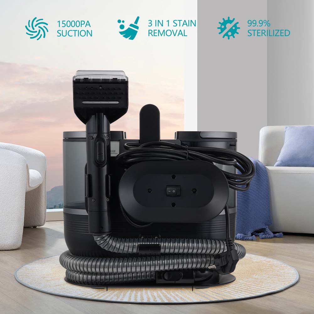 WinningStar lavadora de alfombras de comercio exterior sofá de succión de pulverización máquina de limpieza de tela de vapor multifuncional pequeña