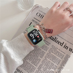 手錶女學生ins風簡約小眾設計夏季初高中情侶男款智能運動電子表