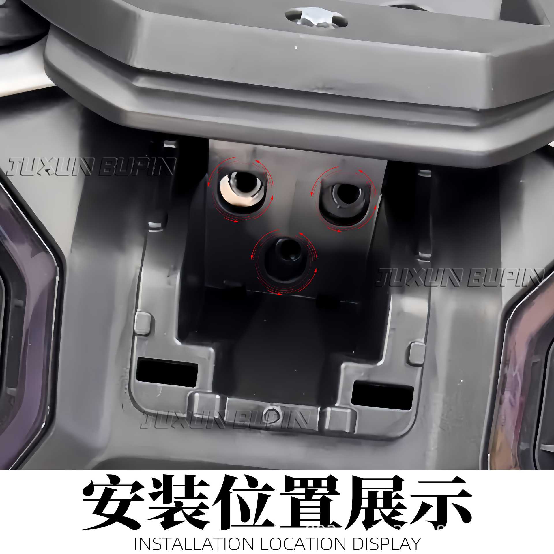 Suitable for the Niu FX/FXT second generation, non-destructive direct installation of the license plate bracket, adjustable and can be fitted with a projection rear license plate holder