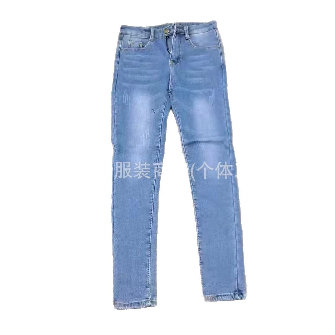 Shein jeans de mujer vaqueros de pie pequeño variedad de moda vaqueros de moda fábrica al por mayor