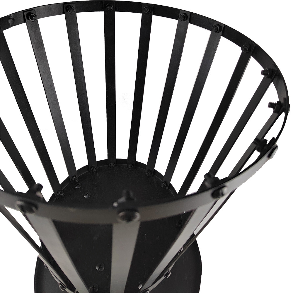 Barbacoa barbacoa estufa al aire libre cesta de la flor estufa fuego olla flor cesta barbacoa parrilla hierro bonstove al por mayor