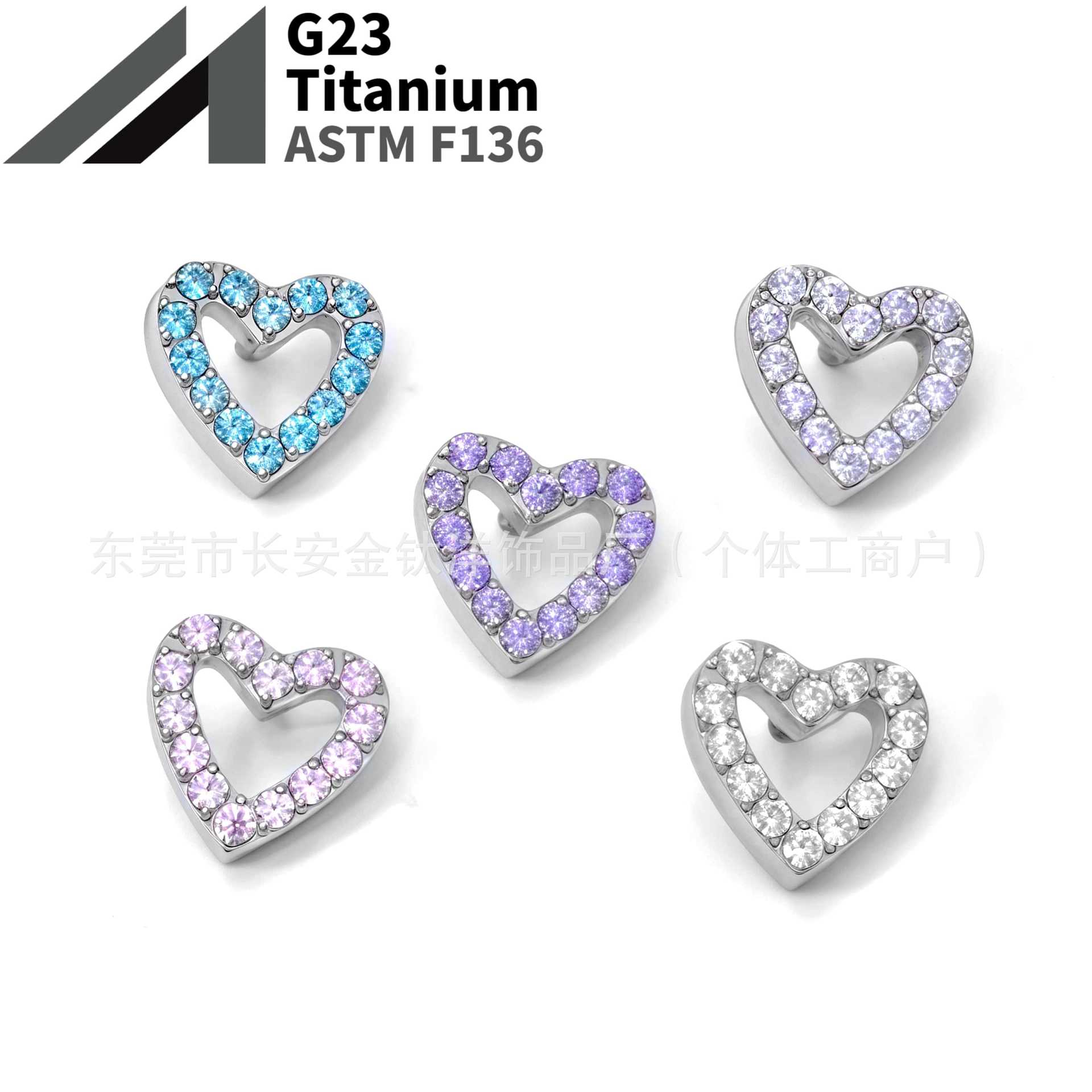 16G labret stud size and finish detail