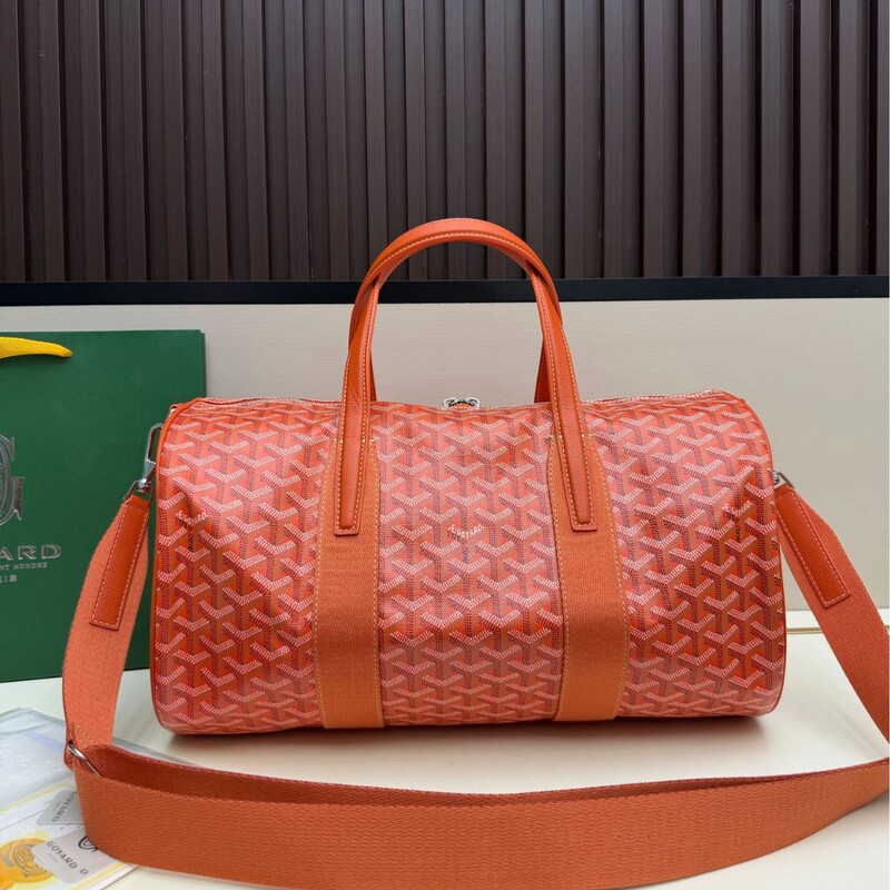 Goyard Barrel 40 sports travel bag, Boston-style shoulder bag, large-capacity crossbody bag