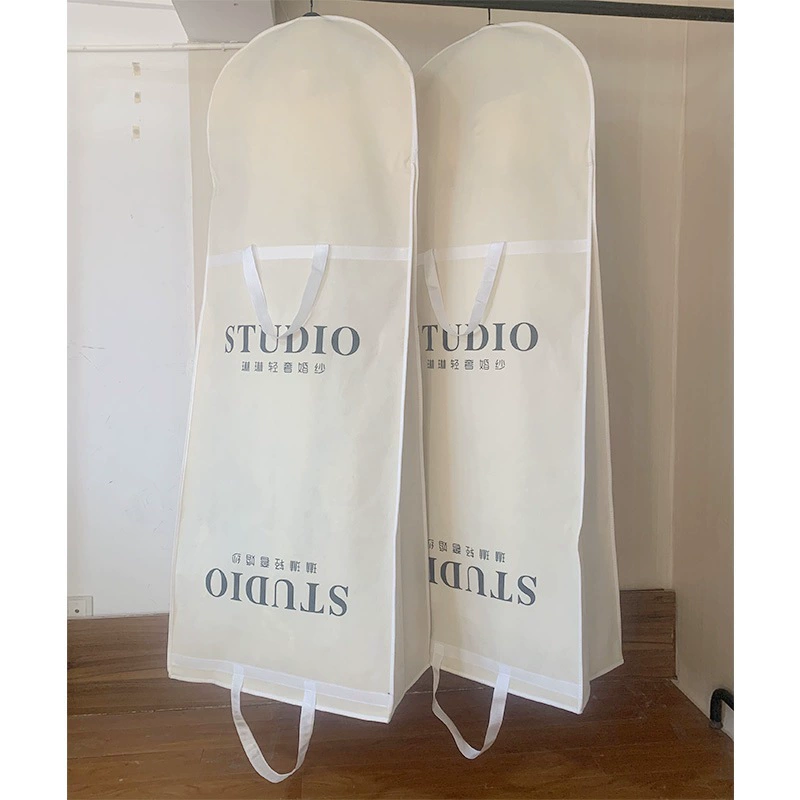 Новый стиль платья пылезащитный чехол удлиненный хвост свадебный пылезащитный чехол большая одежда пылезащитный мешок мешок для хранения прозрачный