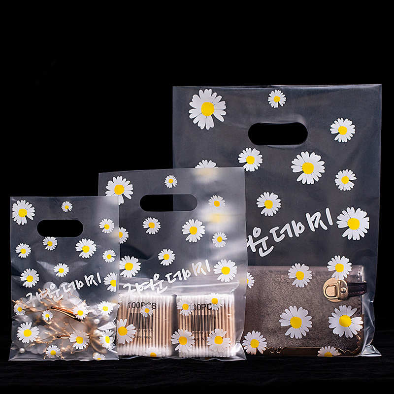 Daisy Mini Small Jewelry Plastic Bag Hairpin Bag Earrings Ear Studs Ring Affordable Stall Portable Packaging Bag Daisy Mini Small Jewelry Plastic Bag Hairpin Bag Earrings Ear Studs Ring Affordable Stall Portable Packaging Bag