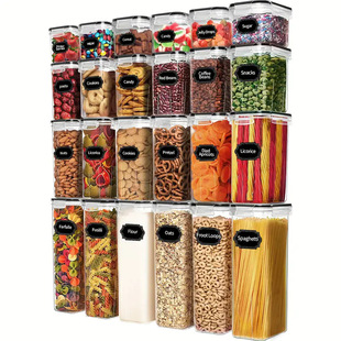 Cross-border Creative PP Material Preservation Box Sealed Jar Refrigerator Kitchen Food Jar Grain Storage Jar Snack Storage