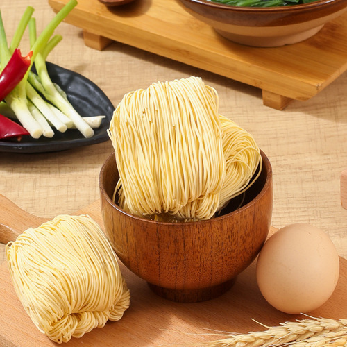 Handmade Bamboo Noodles Breakfast Fine Noodles, Handmade Wonton Egg Noodles, Non-fried Instant Noodles, Ramen Noodles, Bulk Wholesale