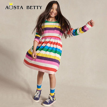 AostaBettyŮͯ����ȹ�＾ʱ�����Ƴ���ͯȹŷ���繫��ȹһ������