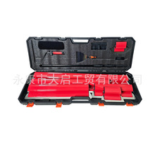 红色大套盒不锈钢腻子刮板新款塑料手柄收光刮刀墙面装修批墙工具