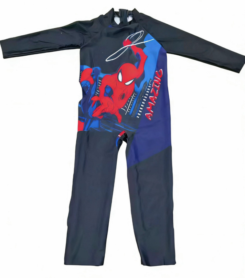 Traje de baño para niños de manga larga con protección solar de secado rápido, traje de buceo para bebés, traje de surf, venta al por mayor para niños image 15