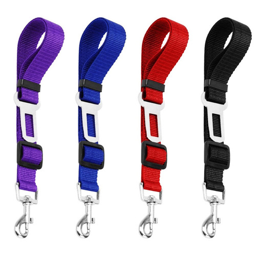 Pet dog safety rope Car pet traction rope Car seat belt Adjustable car traction belt
