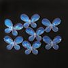 Acrylic beaded transparent aurora colorful laser accessories accessories loose beads bracelet DIY chip beading material