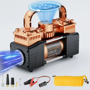 Exterminator 300W 12V iki silindrli yüksək təzyiqli avtomobil nasosu