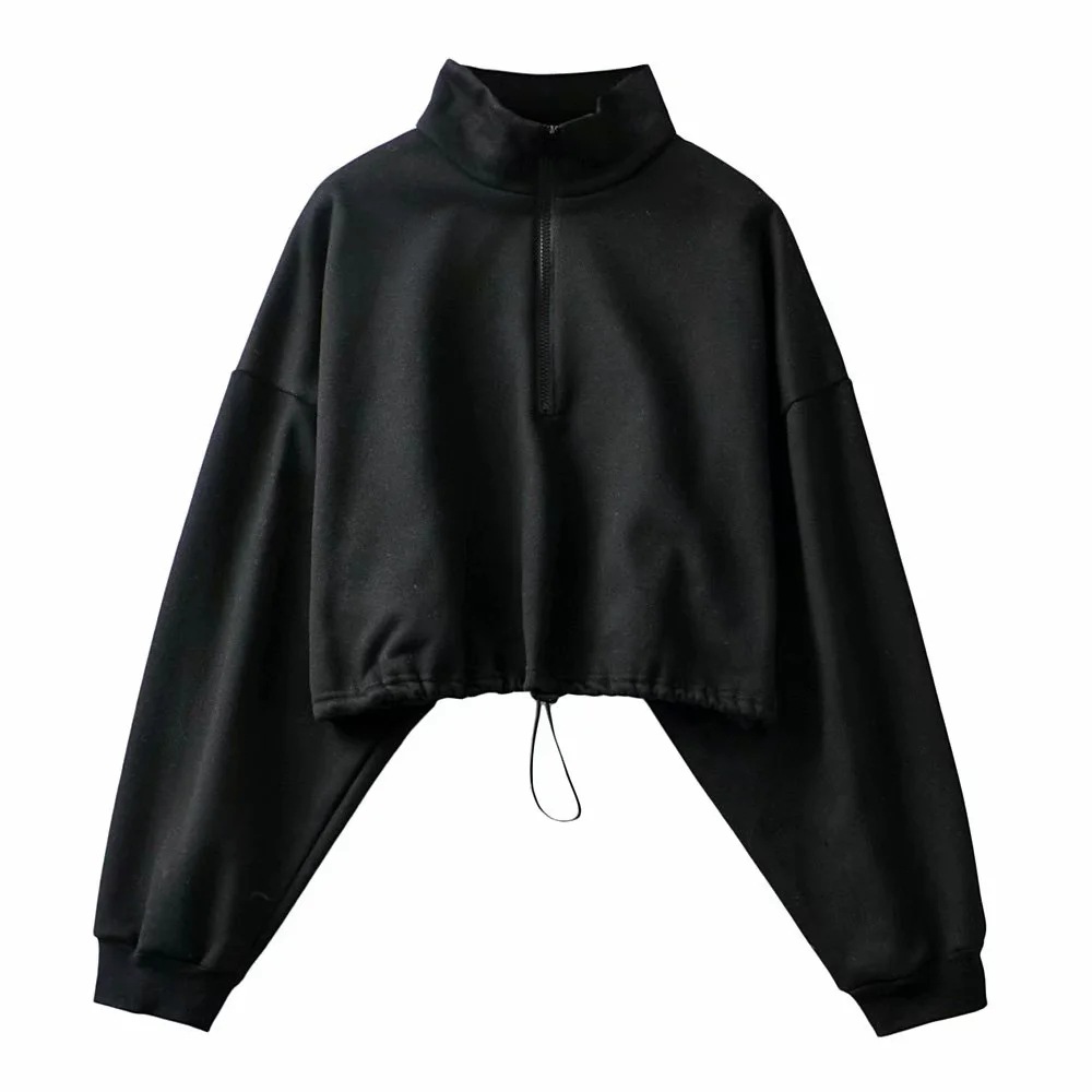 Brand fashionable keep warm short brace with zipper