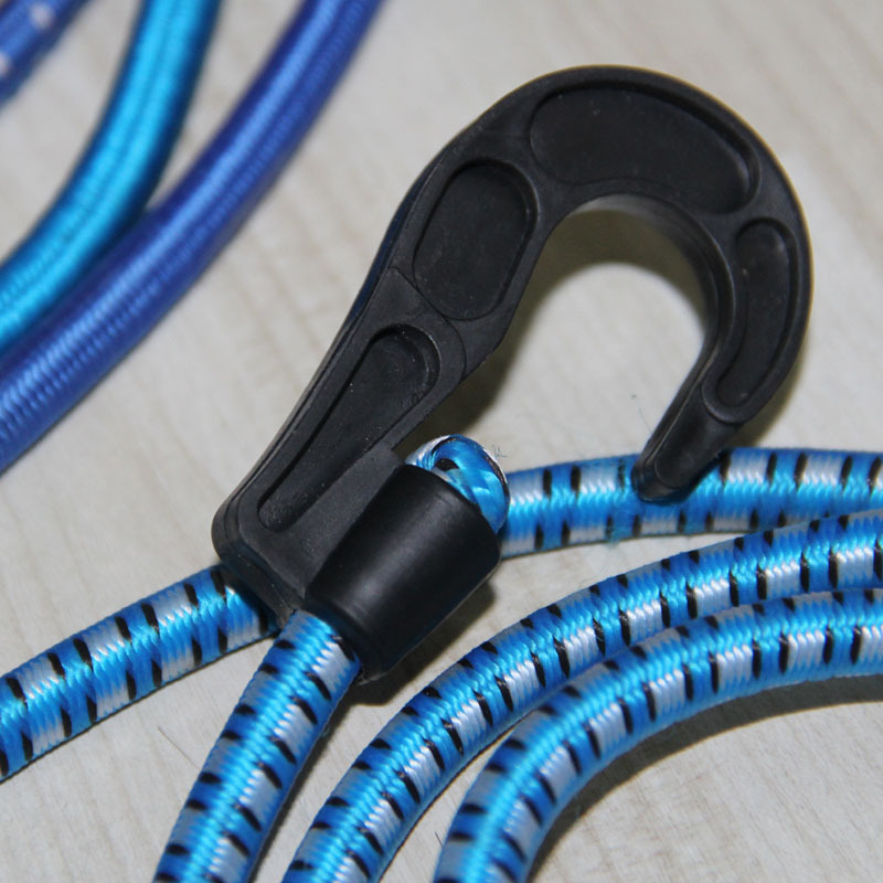 厂家直营7MM-8MM塑料钩行李绳 摩托车绑带货物固定绳 批发