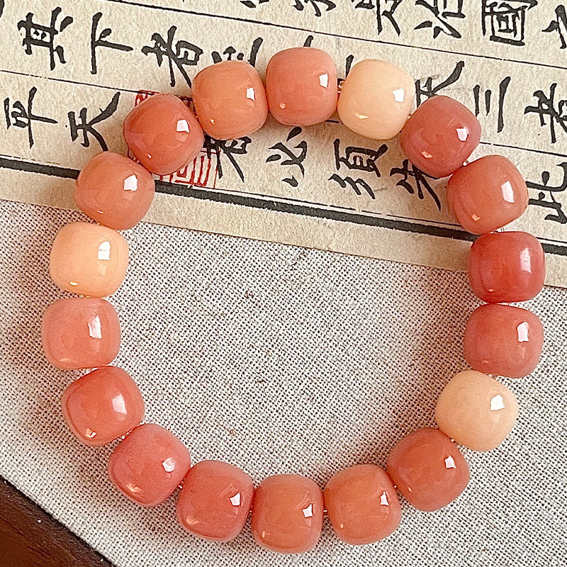 복숭아 가지 [버킷 비즈 단일 원형]