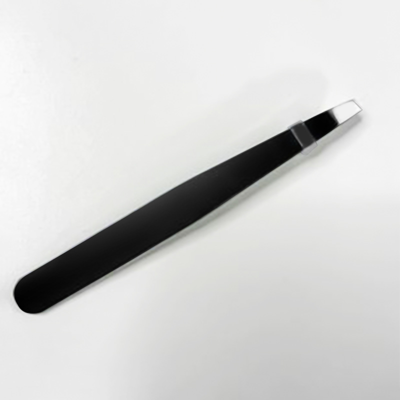 Clip de cejas negro plano