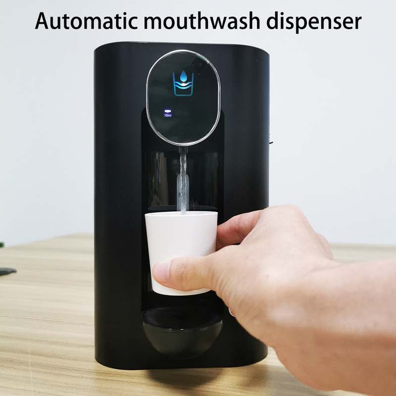 スマートうがい水機壁掛け自動誘導うがい水分配器充電家庭用口腔洗浄液カップ付き|undefined