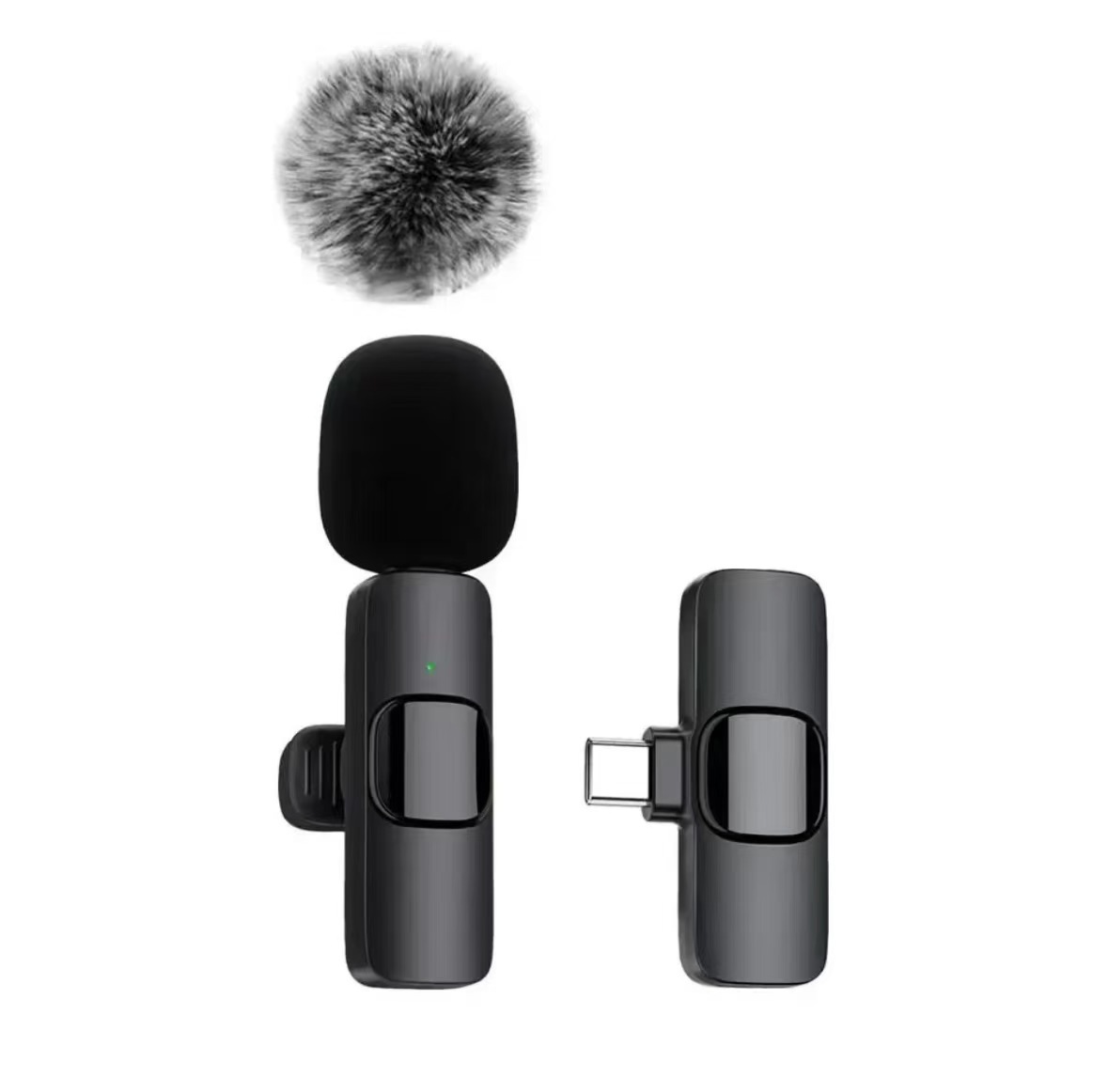 K9 micrófono inalámbrico de collar tipo clipe venta transfronteriza caliente conjunto completo de radio de teléfono móvil reducción de ruido ancla auriculares de transmisión en vivo