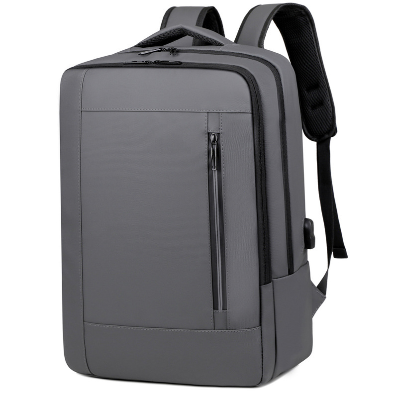 Cross-border Casual Business Backpack For Men, Multifunctional Laptop Bag, Water-resistant, Suitable For College Students_voghion.com