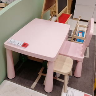Factory Old Classic Children's Table and Chair Set Kindergarten Table and Chair Baby Study Table Home Writing Table and Chair Wholesale