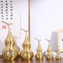 八卦定制家居金色葫芦瓶