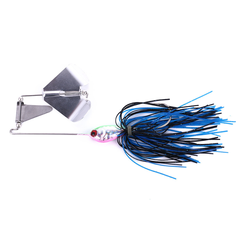 Flutter Buzzbait Lure Spinner Baits Fresh Water Bass Swimbait Tackle Gear