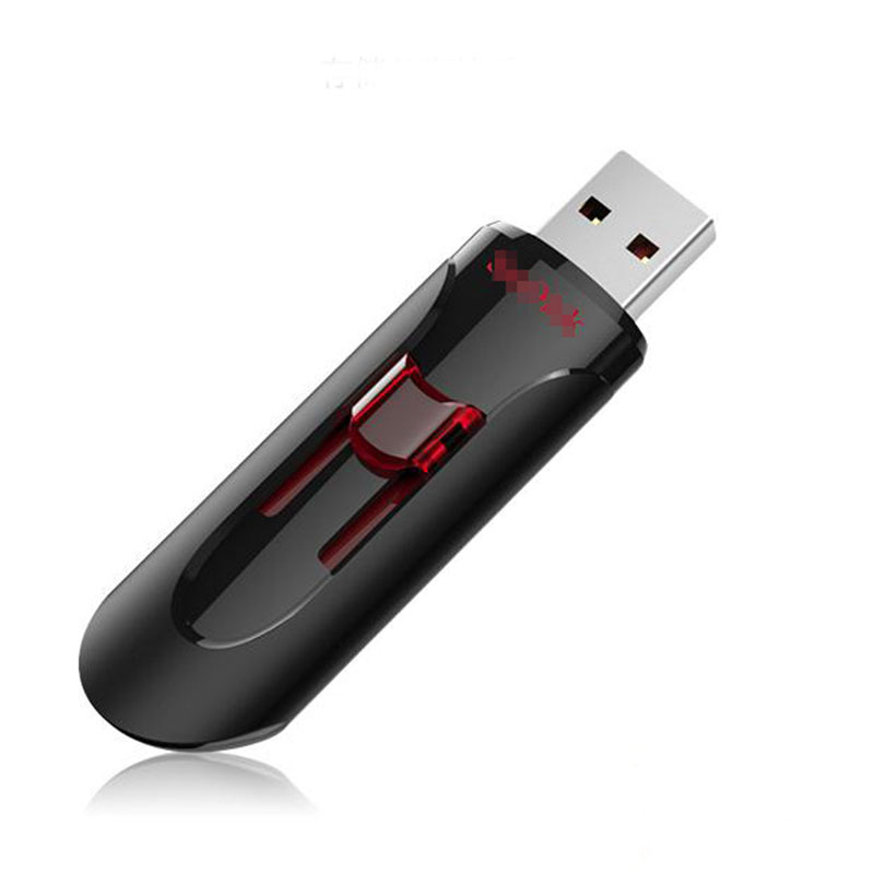 推拉闪存盘USB3.032g高速储存U盘64G/128G车载商务优盘设计数码