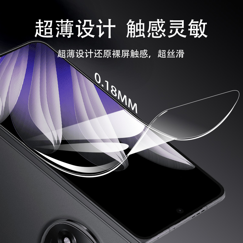 Película de pantalla plegable para oppofindn5 película de teléfono móvil HD sin polvo caja de segundo adhesivo película protectora de pantalla exterior película de condensación de agua