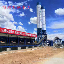 稳定土拌合站厂家混凝土搅拌站全套设备水稳站图片水稳碎石拌合站