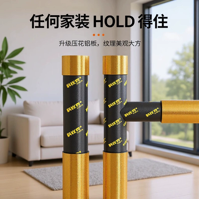 Оптовая продажа звукоизоляционного хлопка для дренажных труб, труб сливных систем на кухне и балконах, самоклеящаяся шумопоглощающая пленка для ванной комнаты, тип 110.