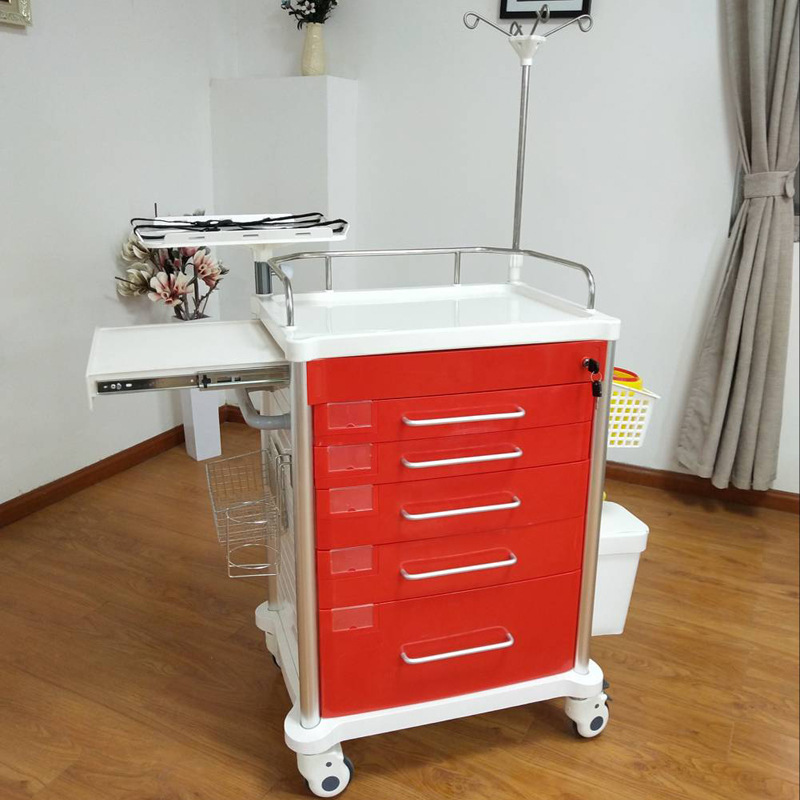 2018新款ABS抢救车豪华型药品急救车多功能送药车医用抢救车