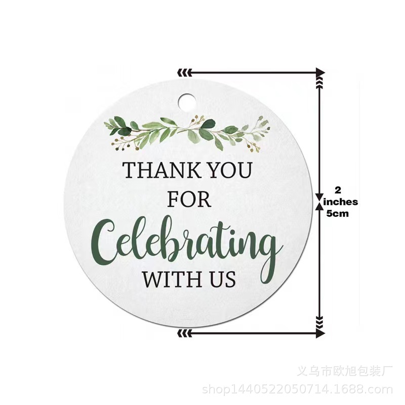 新款白卡纸吊牌新婚谢谢空包卡纸吊卡挂件装饰牌糖果礼品标签卡牌