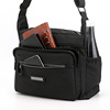 Men's capacious one-shoulder bag for leisure for traveling, oxford cloth