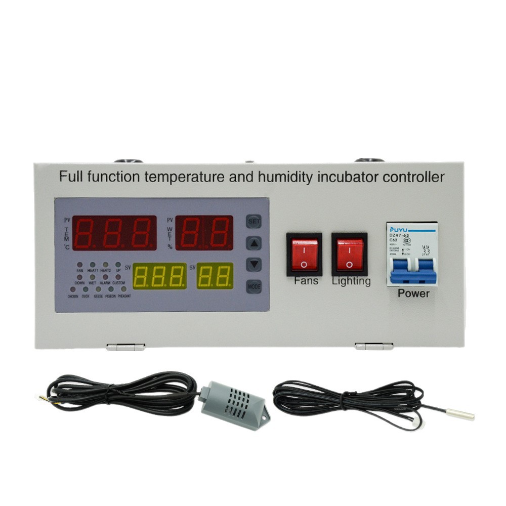 Controlador de Temperatura y Humedad XM-18EW para Incubadora Automática image 6