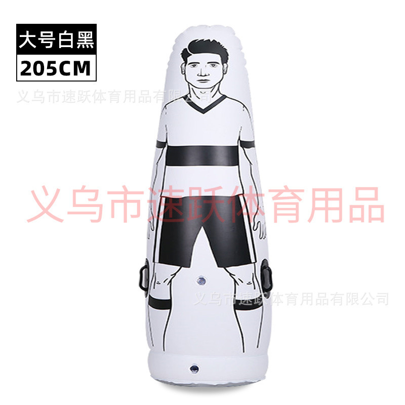 サッカーインフレータブル壁タンブラー人形障害物ダミープロポジショニングフリーキックゴールキーパートレーニング器材|undefined
