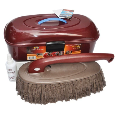 Car cleaning tools: wax brush dust cleaning car