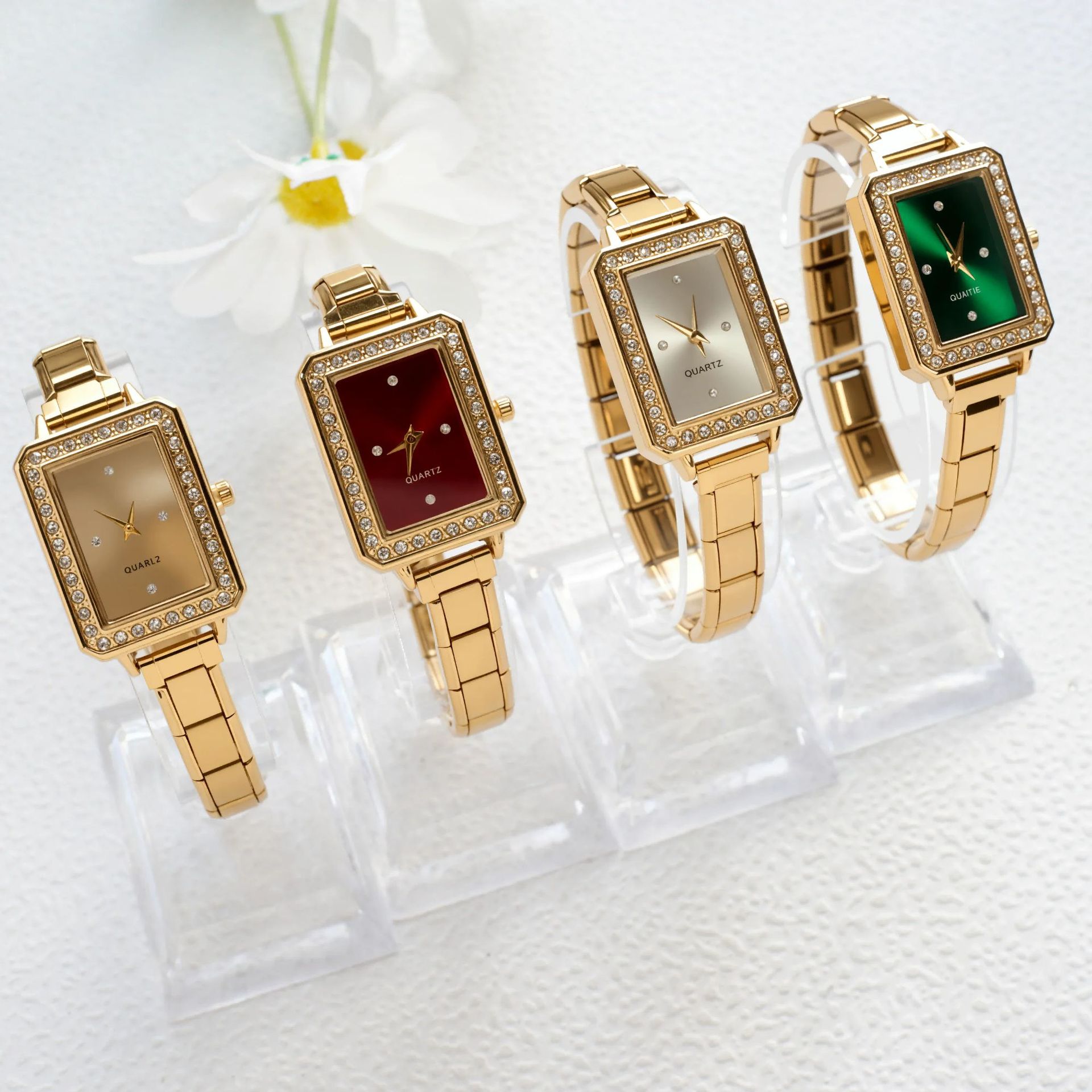 Hot-Selling European and American Module Bracelet Watch Women's Quartz Watch Wholesale Italian Module Bracelet Versatile DIY Module Watch