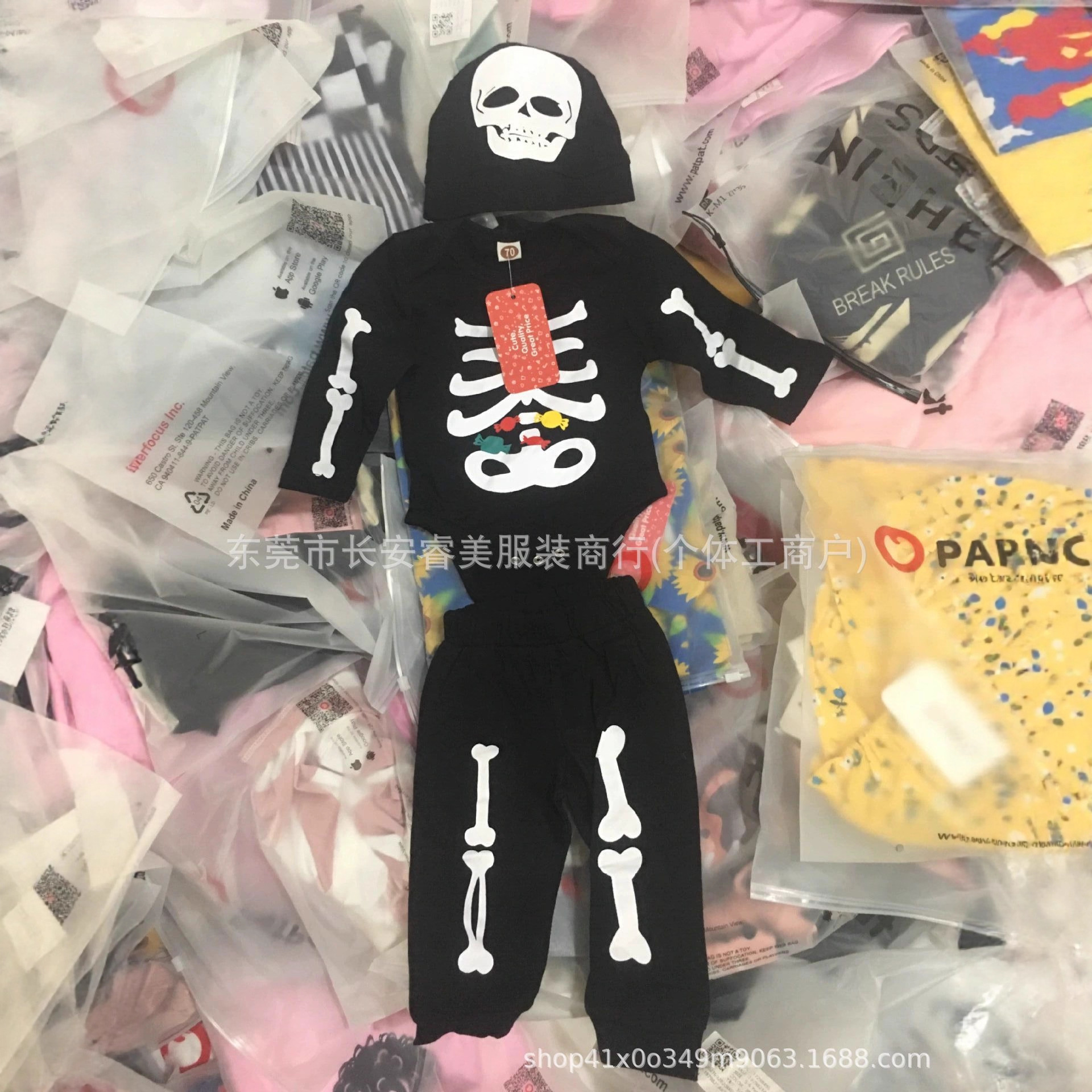 patpat mix Kids 外贸品牌童装杂款厂家尾货男女套装混合库存批发