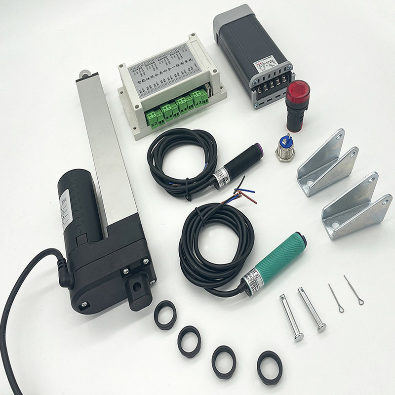 Garbage Bin Delivery Port Automatic Opening and Closing Door Push Rod Motor Recycling Bin Station Human Infrared Sensing Kit