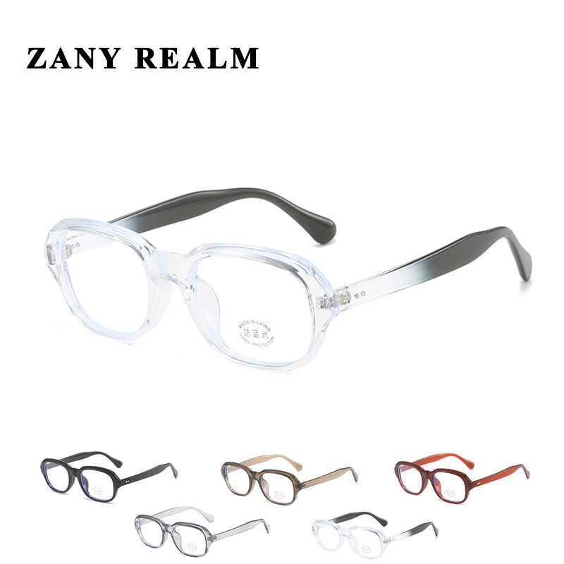 Nuevo francés retro anti-azul gafas de luz de moda Internet celebridad mismo estilo de los hombres y las mujeres llanura de moda personalizada gafas de Marco