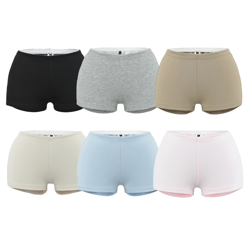 Summer candy-colored shorts, casual sports sweatpants for women, elastic air-layer fabric, height-enhancing, stylish hot pants for outdoor wear